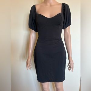 NEW w tags black dress size L/M